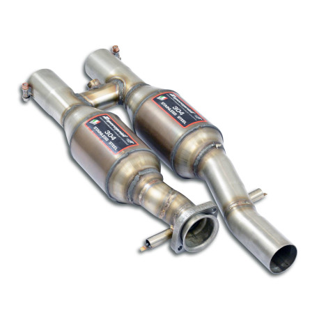 Ispušni sistemi SUPERSPRINT Supersprint Front Metallic catalytic right - left MERCEDES R129 SL 500 V8 89-95 | race-shop.hr