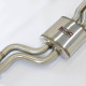 Ispušni sistemi SUPERSPRINT Supersprint Centre + rear exhaust 95x75 "S-Bend" MERCEDES W124 E 60 AMG V8 93-95 | race-shop.hr