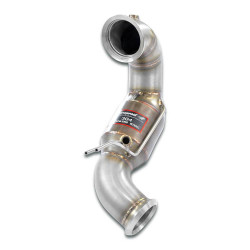 Supersprint Downpipe + Metallic catalytic converter MERCEDES W177 A 45 AMG 4-Matic+ 20+ (with valve)