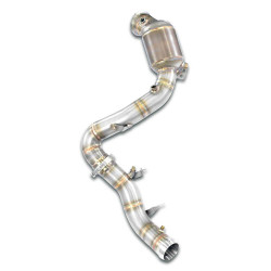 Supersprint Downpipe Left + primary catalytic Deletes the secondary catalytic MERCEDES W205 C63 AMG 4.0i V8 Bi-Turbo 15+