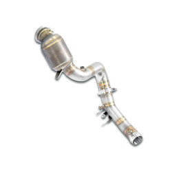 Supersprint Downpipe Right + primary catalytic Deletes the secondary catalytic MERCEDES W205 C63 AMG 4.0i V8 Bi-Turbo 15+