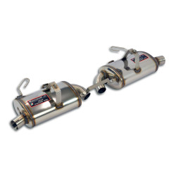 Supersprint Rear exhaust Right + Left "Sport" PORSCHE 986 BOXSTER 2.7i 00-04
