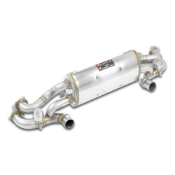 Supersprint Rear exhaust right - left with valves PORSCHE 718 BOXSTER GTS 4.0L 21+ (with valve)