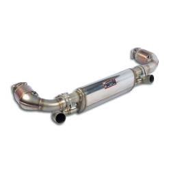 Supersprint Rear exhaust Right + Left "Race" + Metallic catalytic converter PORSCHE 996 Turbo 3.6i 4x4 00-06