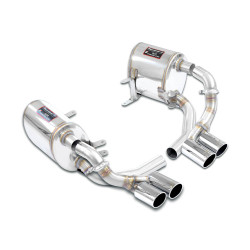 Supersprint Sport Mufflers Package, quad tips (with EEC Homologation) PORSCHE 997 Carrera Coupè 3.6i 04-08