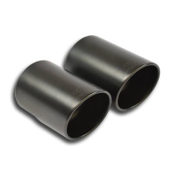 Supersprint Endpipe kit "Gun Metal Grey" OO100 PORSCHE 997 Carrera Coupè 3.6i "GT CUP" 09-12