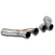 Ispušni sistemi SUPERSPRINT Supersprint Exit "Y-Pipe" kit Right - Left for OEM endpipe PORSCHE 991 Carrera / Carrera 4 3.4i 12-15 | race-shop.hr