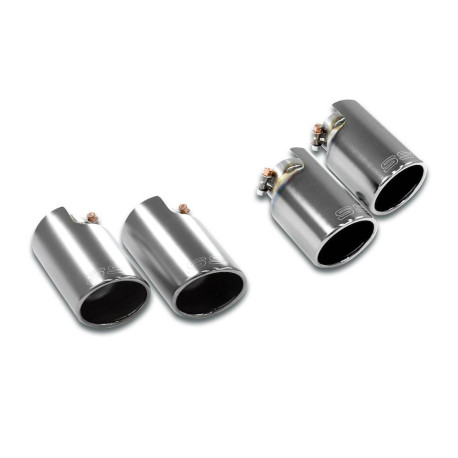 Ispušni sistemi SUPERSPRINT Supersprint Endpipe kit Right OO100 - Left OO100 "Gun Metal Grey" PORSCHE MACAN S 3.0L V6 19-21 (with valve) | race-shop.hr