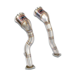 Supersprint Downpipe right - left + metallic catalytic (Left / Right Hand Drive) PORSCHE MACAN GTS 2.9L V6 19-21 (with valve)