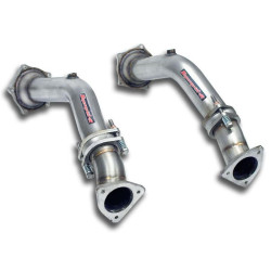 Supersprint Turbo downpipe kit Right - Left (Replaces pre-catalytic converter) PORSCHE 958 CAYENNE Turbo 4.8i V8 10-13