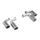 Ispušni sistemi SUPERSPRINT Supersprint Endpipe kit Right OO100 - Left OO100 "Gun Metal Grey" PORSCHE 536 CAYENNE SUV 3.0L V6 18-23 "Dual pipe" (Racing) | race-shop.hr