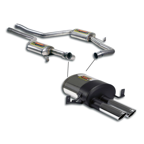 Ispušni sistemi SUPERSPRINT Supersprint Street performance pack "Cat.-Back", Sport end tips PORSCHE 928 S4 86-92 | race-shop.hr