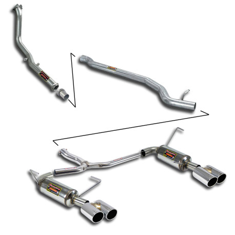 Ispušni sistemi SUPERSPRINT Supersprint Race Plus pack SUBARU WRX STi (Sedan) 2.5i Turbo 15+ | race-shop.hr