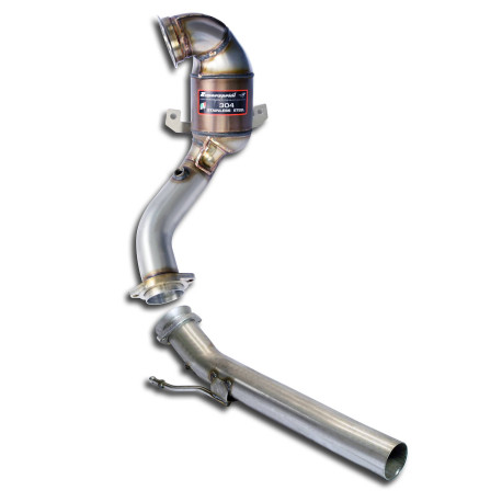 Ispušni sistemi SUPERSPRINT Supersprint Turbo downpipe kit + Metallic catalytic converter WRC VW POLO 2G GTI 18-21 | race-shop.hr
