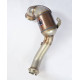 Ispušni sistemi SUPERSPRINT Supersprint Turbo downpipe kit + Metallic catalytic converter WRC VW POLO 2G GTI 18-21 | race-shop.hr