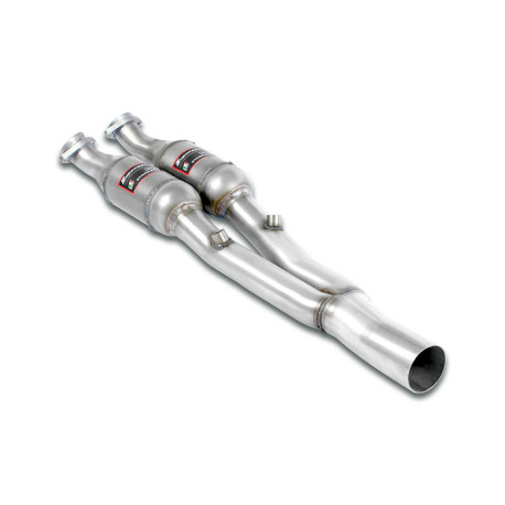 Ispušni sistemi SUPERSPRINT Supersprint Front Metallic catalytic converter. Right - Left VW GOLF IV R32 - For R36 engine conversion 02-04 | race-shop.hr