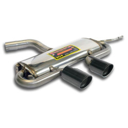 Supersprint Rear exhaust OO100 "Gun Metal Grey" VW GOLF V GTI 2.0 TSi 05-08 (For GOLF V R32 Rear bumper)