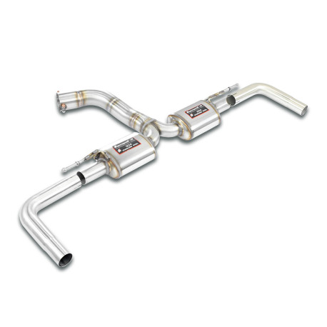 Ispušni sistemi SUPERSPRINT Supersprint Rear exhaust "Racing" right - left VW GOLF VIII GTI 2.0 TSI 20-24 | race-shop.hr