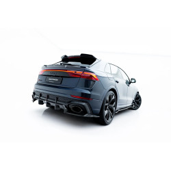 MAXTON DESIGN stražnji lip za Audi RSQ8 Mk1 Facelift (s vertikalnim prugama), prepreg karbon