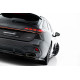 Body kit i vizualni dodaci MAXTON DESIGN stražnji lip za Audi A6 S-Line C9 (s vertikalnim prugama), sjajna crna, V3 | race-shop.hr