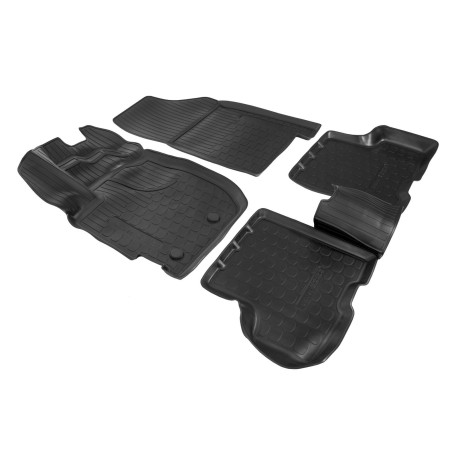 Za konkretan model 3D gumeni auto tepisi za DACIA Duster 2 2017-2024 With Box 4 kom | race-shop.hr
