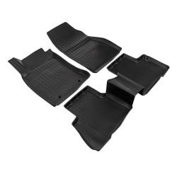3D gumeni auto tepisi za NISSAN Juke 2010-2018 4 kom