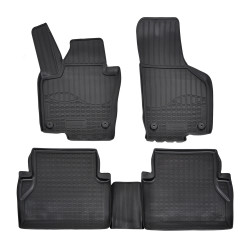 3D gumeni auto tepisi za VOLKSWAGEN Sharan 2 2010 5 Seater / Seat Alhambra 2010-2017 4 kom
