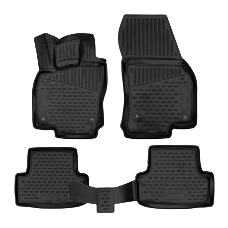 Za konkretan model Gumeni auto tepisi za SKODA Karoq 2017-up without box under driver`s seat 4 kom | race-shop.hr