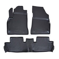 Gumeni auto tepisi za PEUGEOT 3008 2010-2016 3pcs