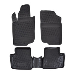 Gumeni auto tepisi za PEUGEOT 207 2006-2012 4 kom
