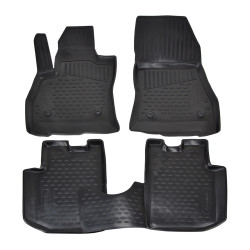 Gumeni auto tepisi za FIAT 500L 2012-2022 4 kom