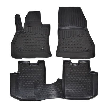 Za konkretan model Gumeni auto tepisi za FIAT 500L 2012-2022 4 kom | race-shop.hr