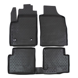 Gumeni auto tepisi za FIAT 500 2008-2020 4 kom