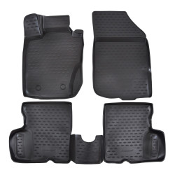 Gumeni auto tepisi za DACIA Duster 4WD 2011-2015 4 kom