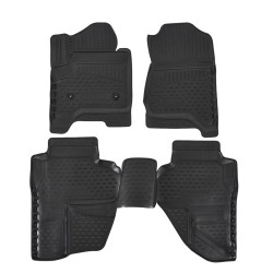 Gumeni auto tepisi za CHEVROLET Silverado Double cab 2014-2018 USA