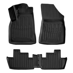 3D gumeni auto tepisi za PEUGEOT 3008 mk1 2009-2016 4 kom