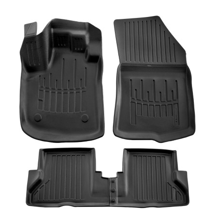 Za konkretan model 3D gumeni auto tepisi za DACIA Dokker 2012-2021 / Express 2 2021-up 4 kom | race-shop.hr