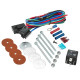 Regulator prespajanja ventilatora Universal Single Fan Mounting Kit (24V) | race-shop.hr