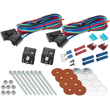 Regulator prespajanja ventilatora Universal Dual Fan Mounting Kit (24V) | race-shop.hr