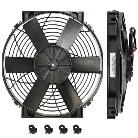 Ventilator 12V Brushless 14" High power Thermatic Electric Fan (12V) | race-shop.hr