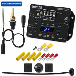 Variable Speed Controller Brushed Thermatic Fan & EWP+1/8"" NPT Sensor