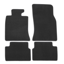 Premium antracit Velur auto tepisi za za BMW Mini Cooper 2006-2010 4 kom