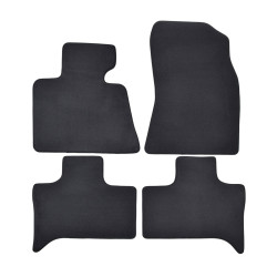 Premium antracit Velur auto tepisi za za BMW X5 E53 2000-2006 4 kom