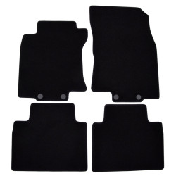 Premium Black Velur auto tepisi za za NISSAN X-Trail T31 2007-2013 4 kom