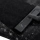 Za konkretan model Premium Black Velur auto tepisi za za JEEP Grand Cherokee Passanger Single Hooks Fix 2011-2023 4 kom | race-shop.hr