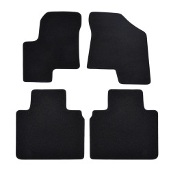 Premium Black Velur auto tepisi za za DONGFENG Forthing T5 EVO 2020-up 3 kom