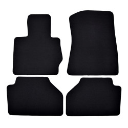 Premium Black Velur auto tepisi za za BMW X3 F25 2010-2017 4 kom