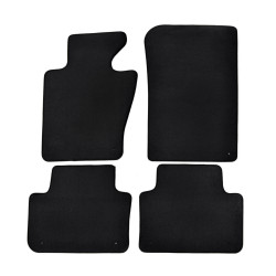 Premium Black Velur auto tepisi za za BMW X3 E83 2004-2010 4 kom