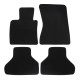 Za konkretan model Premium Black Velur auto tepisi za za BMW X5 F15 2013-2018 4 kom | race-shop.hr