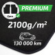 Za konkretan model Premium Black Velur auto tepisi za za AUDI A6 C7 2011-2018 4 kom | race-shop.hr